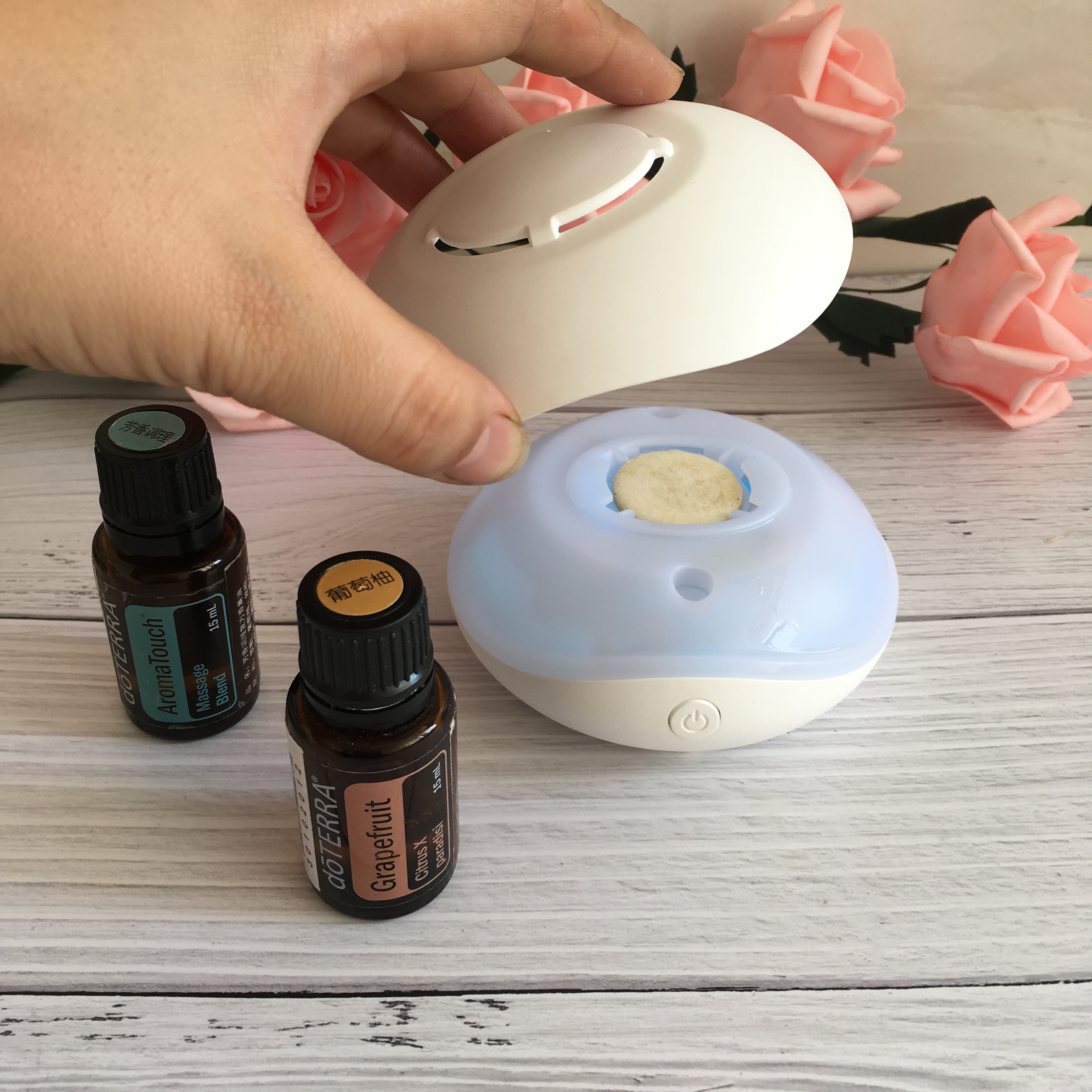 Mini khan dầu thiết yếu hương liệu máy lây lan xe hơi Tinh dầu thơm Hương liệu cầm tay cho Dotray YL - Tinh dầu điều trị tinh dầu oải hương