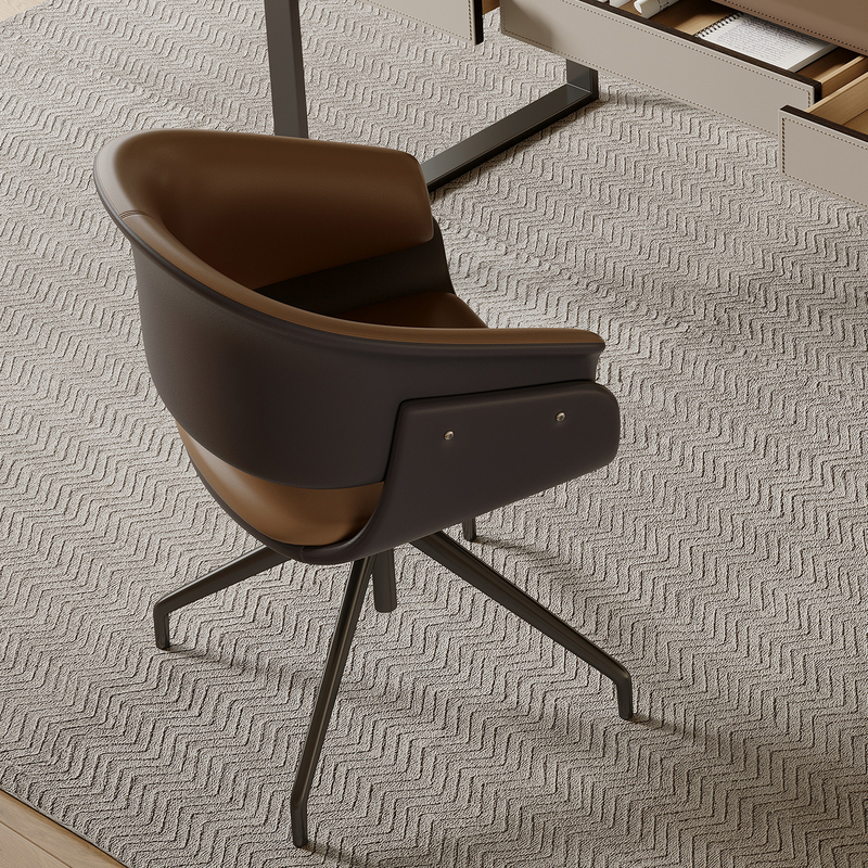 Home Computer Chair, Swivel Manicure Chair with Backrest, Light Luxury Minimalist Office Chair, High-End Meeting Chair, Comfortable Study Chair Home Computer Chair, Swivel Manicure Chair with Backrest, Light Luxury Minimalist Office Chair, High-End Meeting Chair, Comfortable Study Chair