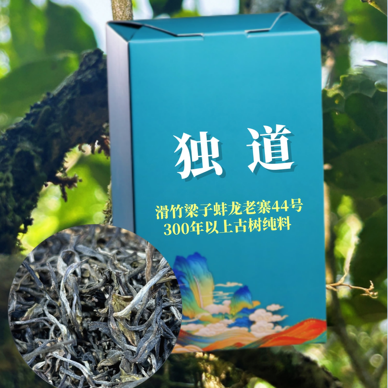 《独道》26年春 滑竹梁子正山核心古树纯料传统手工制茶 散茶