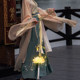 Hanfu 핸드 헬드 Lotus Lantern Lanter Lanter Lantern 고대 스타일 Palace Lantern Handheld Jacquard Lantern Lantern Lantern Mid-Autumn Cos Comic Exhibition Lantern