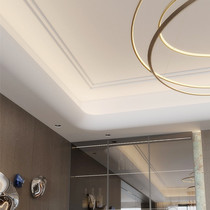 Curved ceiling yin and yang corner lines GRG gypsum custom ceiling corner shape special-shaped decoration materials factory