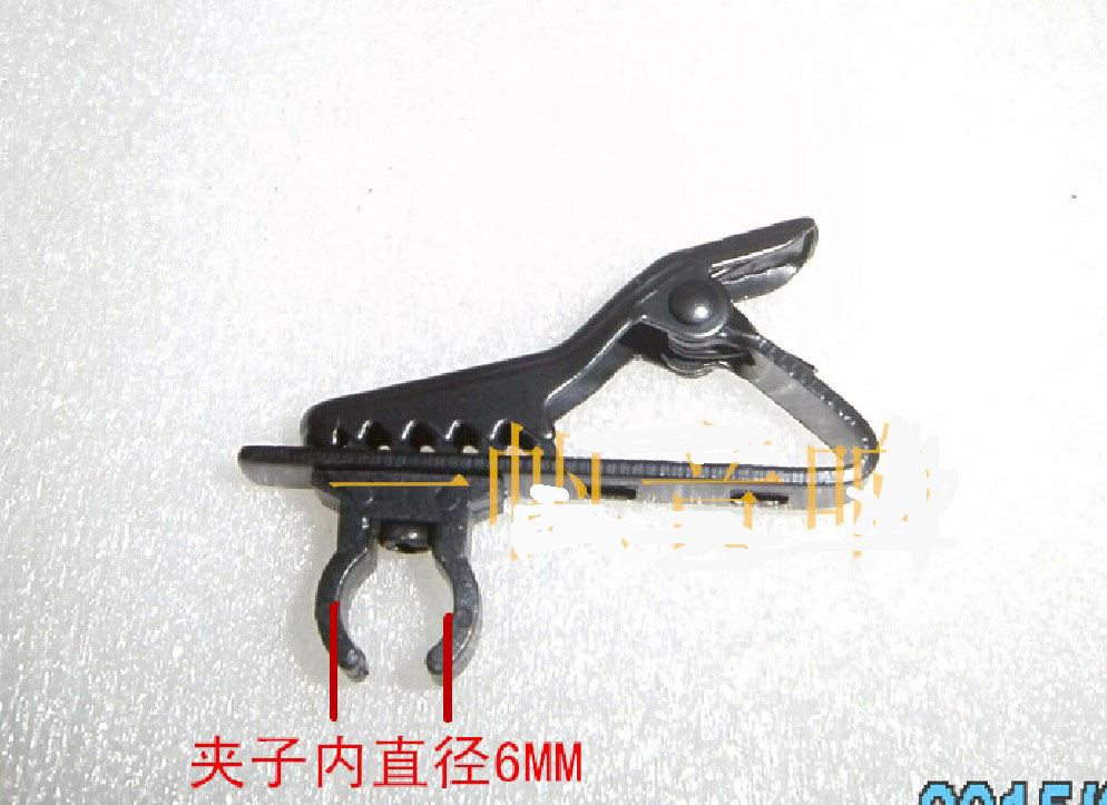 Lavalier Microphone Metal Clip UTX-B2 B03 Wireless Chest Wheat Lavalier Little Bee D11 Iron Clip