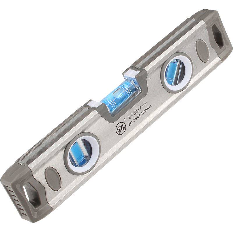 Horizontal Ruler Fukuoka Aluminum Alloy Furnishing Mini Small Miniature Household Large Water Bubble Industrial Grade High Precision Leaning