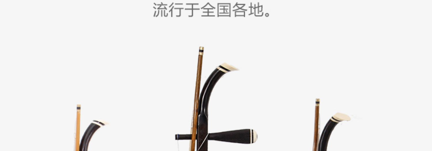 Đôn Hoàng Erhu 07Y gỗ mun chơi đàn nhị 07y erhu Nhà máy nhạc cụ quốc gia Thượng Hải - Nhạc cụ dân tộc sáo