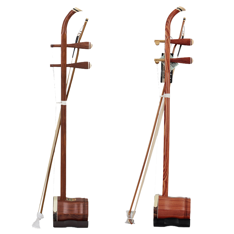 敦煌牌六角木軫二胡初學者適用專業演奏級二胡上海製紅木二胡