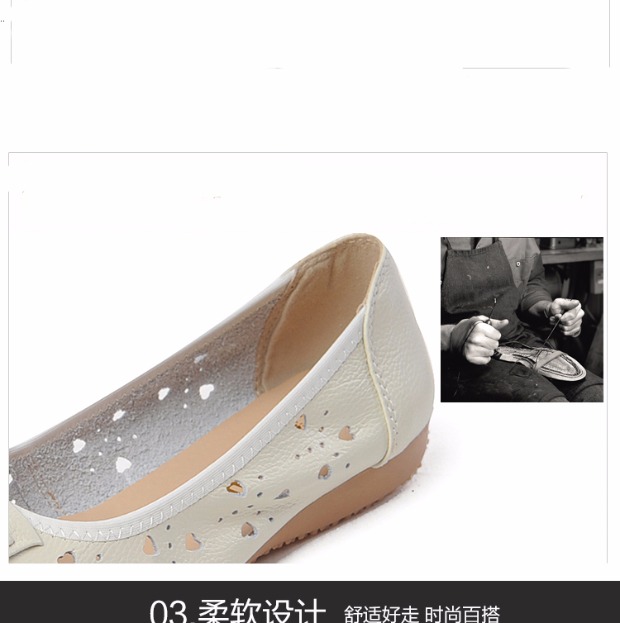 Giày đế bằng mùa hè đế bằng da thoáng khí cho mẹ dép cỡ lớn bitis hunter sandal