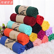 Winter new cotton and linen scarf female scarves shawls