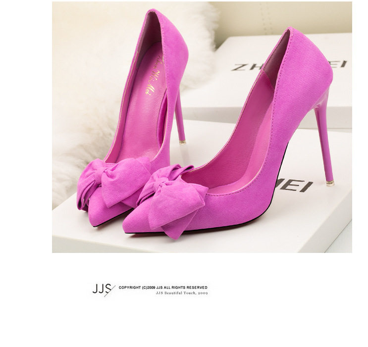 Мрачный женщины на высоких кабгалстук-бабочкаах обувь bowknot women high heel shoes OTHER / Other 