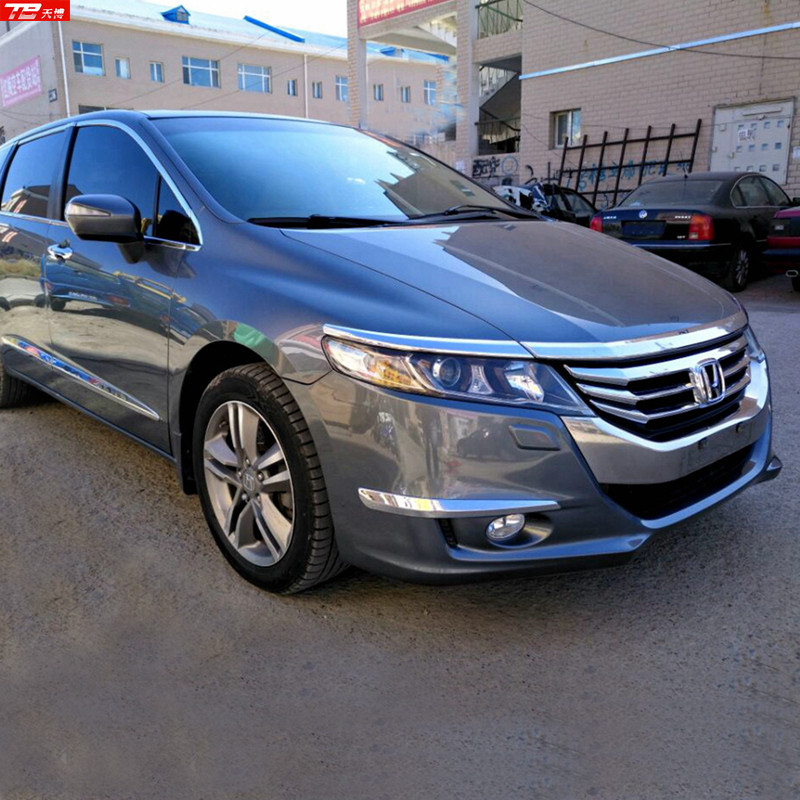 09-14 Odyssey modified door side strip front and rear bar corner guard machine cover light eyebrow bright strip mid-net window decoration strip