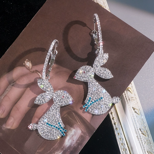 Серьги, кролик, 2021 года, новая коллекция