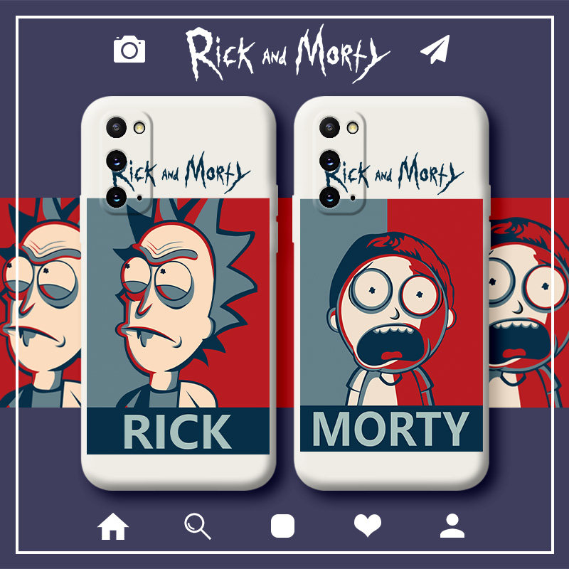 Samsung S20 mobile phone case All-inclusive camera plus creative ULtra anti-drop net Red fashion ins cartoon funny note20 science laboratory men and women liquid silicone personality protection