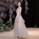 Летнее платье подружки невесты, длинная юбка, для подружки невесты, длина макси