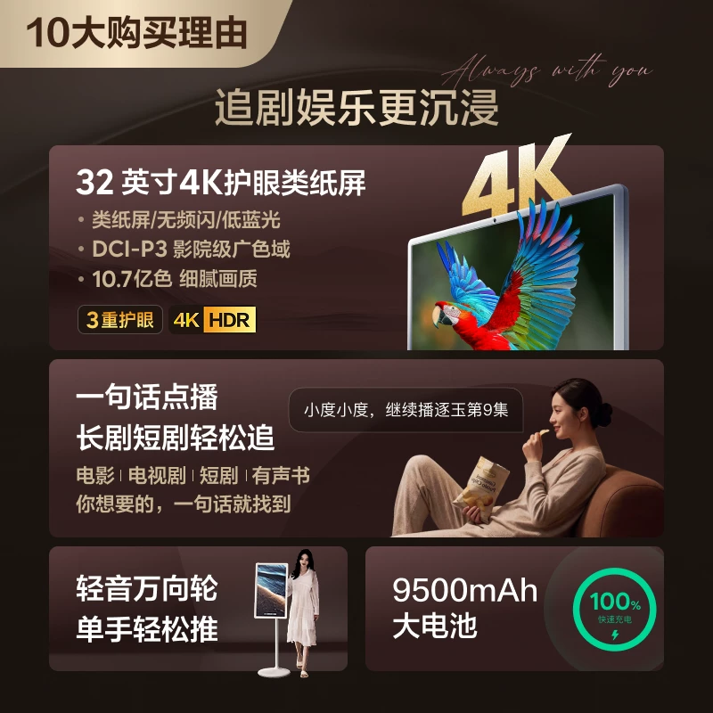 Проектор экрана 4K Pro Max Xpress версии Tiantian Girlfriend Pro от Baidu 15% государственного субсидирования