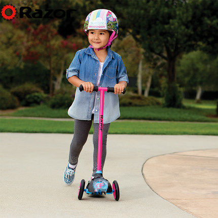 American Razor Ruizhe T3 children's scooter 3-wheeled three-wheeled scooter 3-year-old scooter child rowing scooter