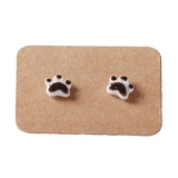 Керамические ювелирные изделия милые серьги для ног