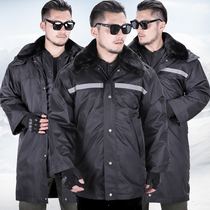 Winter extended army coat male waterproof camouflage cotton coat thickened northeast labor insurance quilted jacket security cold-proof cotton clothing female