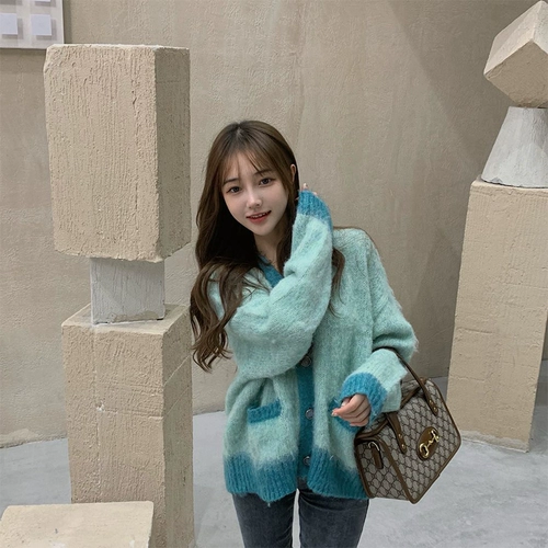 Сексуальный ретро свитер, куртка, 2021 года, в корейском стиле