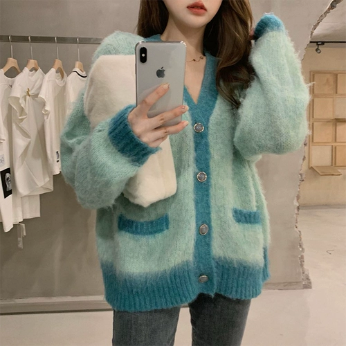 Сексуальный ретро свитер, куртка, 2021 года, в корейском стиле