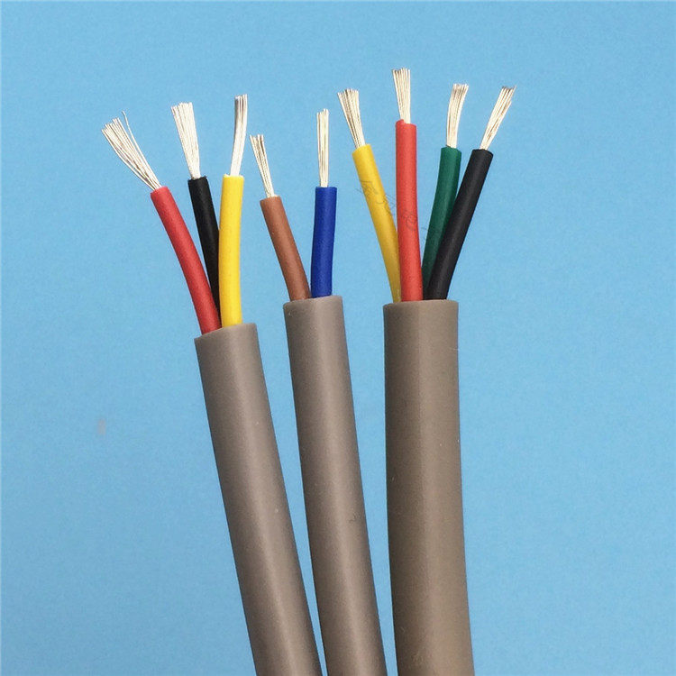 2 core 0 5 3 0 0 75 squared grey jacket line signal line AVVR3 * 0 3 4 * 0 3MM tinned copper wire