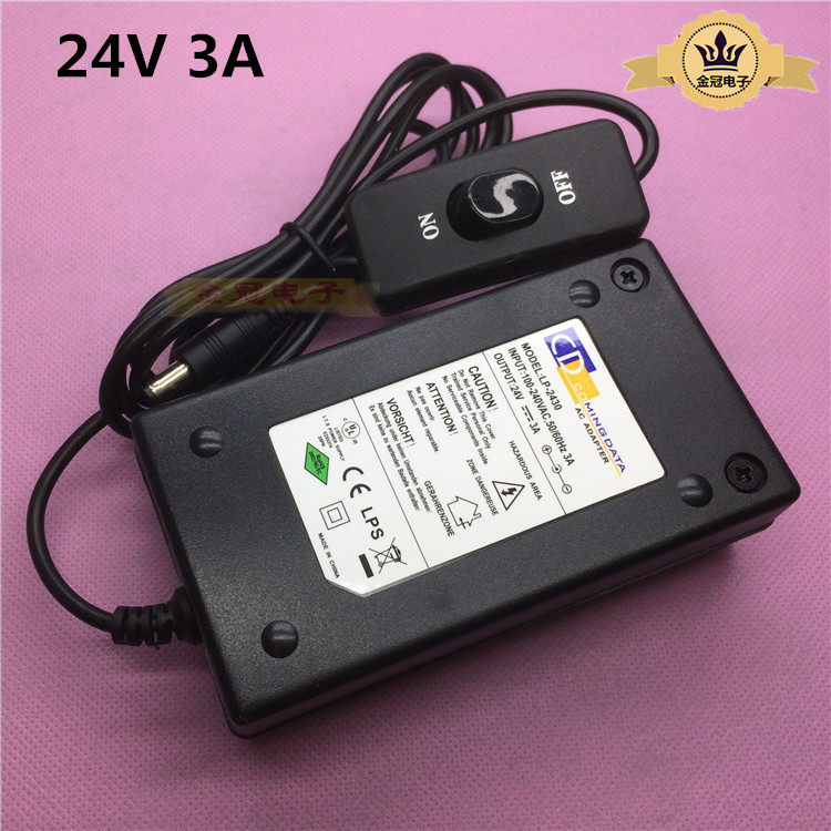 24V3A Switching Power Supply 24V2 5A 2A Power Adapter LED Water Dispenser Water Pump Water Purifier LP-2430