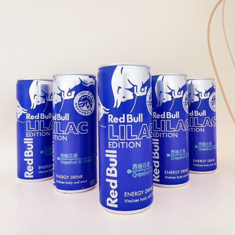Austrian Red Bull Hong Kong Version Floral Grapefruit Flavored Carbonated Vitamin Functional Drink 250Mlx6 Cans
