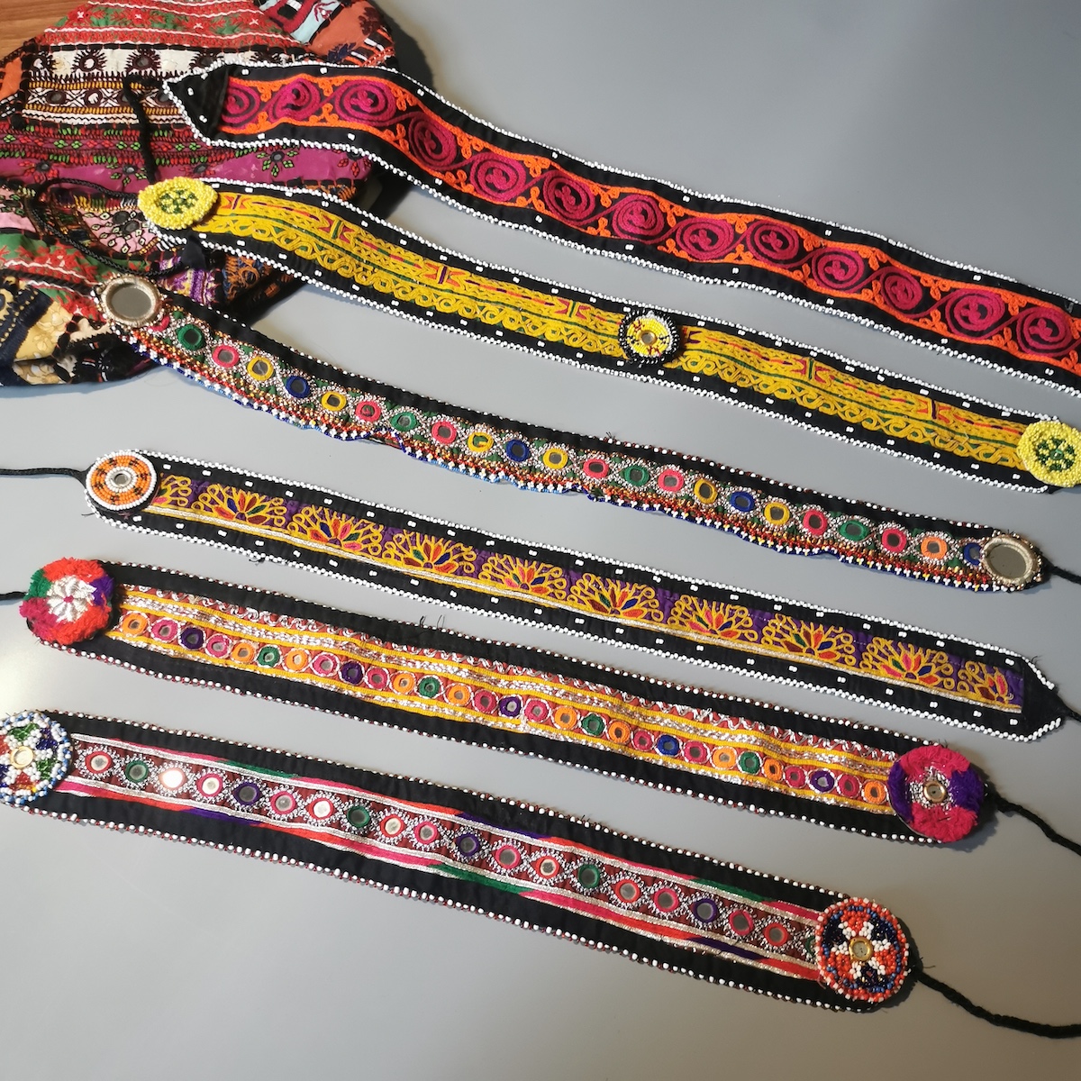 Spot imported belt waist belt chain oriental dance belly dance practice basic DIY American tribal style ATS