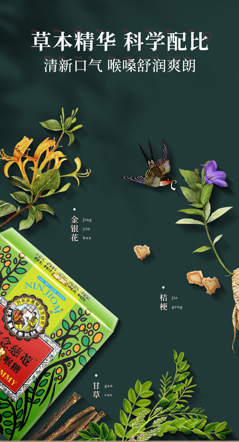 香港产 京都念慈庵 枇杷软喉糖 70g*2盒 图5