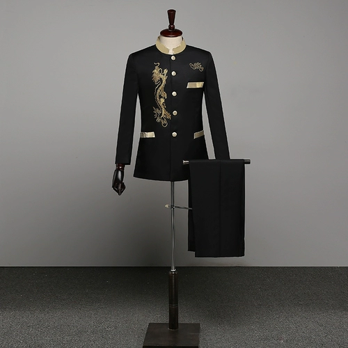 Установка Zhongshan инсталляция мужской хор -сценический певец певец, проводящий одежду, ежегодные собрания