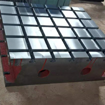 Cast iron T-slot table platform machine tool cnc machining center horizontal increase and other high square box cnc mechanical cushion box