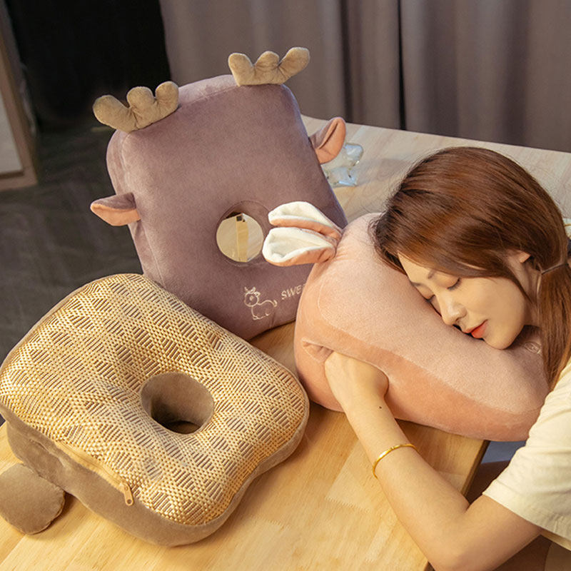 Cold seat nap pillow office girl sleeping artifact nap pillow student classroom sleeping pillow