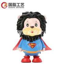 Resin cartoon mascot custom animation peripheral blind box hand-made resin doll car decoration customization