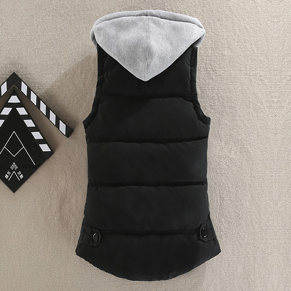 Áo vest cotton ngắn phiên bản Hàn Quốc của quý cô hoang dã 2018 mới xuân hè thu đông vest nữ vest vest - Áo vest bộ vest nữ đẹp