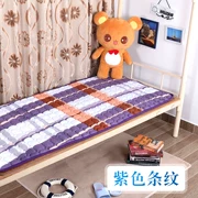 Flannel nệm giường đơn 1,5 m nhà 1,8m ký túc xá học sinh mẫu giáo có thể giặt được 1,2m ngủ đệm