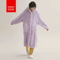 [泡泡紫-女 （连帽小爱心）]