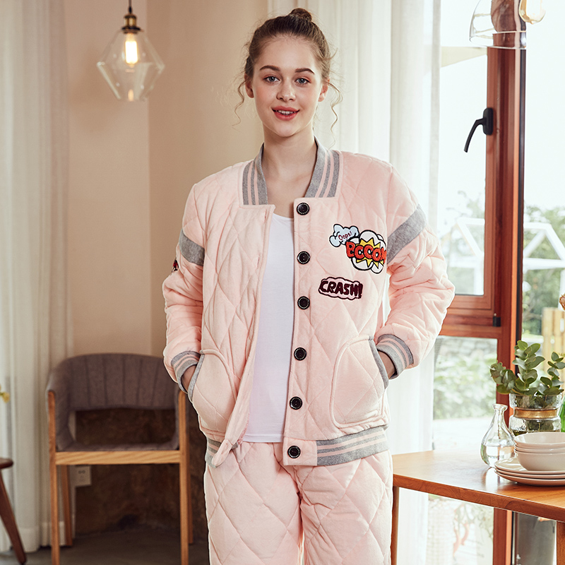 Pyjama mixte HODOHOME     en Polyester Polyester  à manches longues - Ref 3004824 Image 2