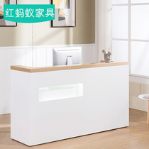 Cash register clothing shop counter simple modern bar table small paint womens clothing shop beauty salon bar reception