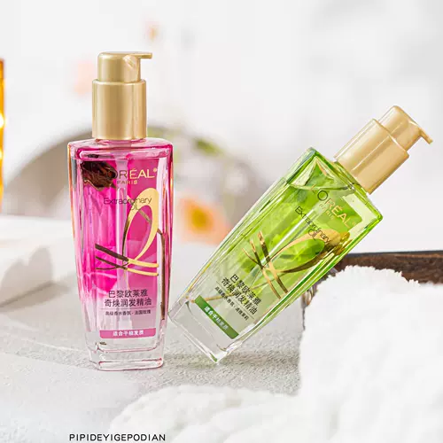 L'Oreal, восстанавливающее масло для волос подходит для вьющихся волос, эффект гладких волос