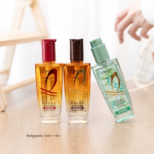 L'Oreal, восстанавливающее масло для волос подходит для вьющихся волос, эффект гладких волос