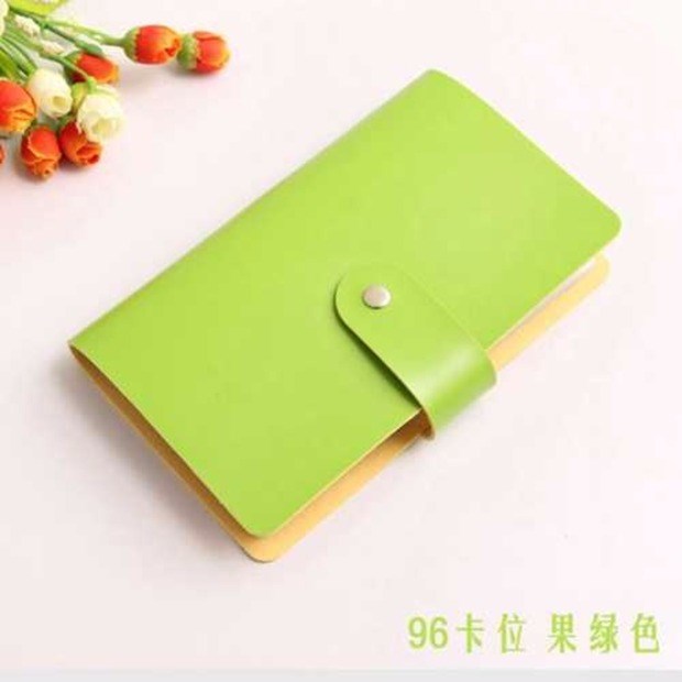 96 thẻ dung lượng lớn thẻ thẻ đa thẻ vị trí thẻ cuốn sách nam và nữ gói thẻ ví tiền