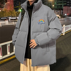 秋冬新款韩版加厚保暖立领宽松棉服外套男MY2052P115控135，男装棉衣，电商A268A