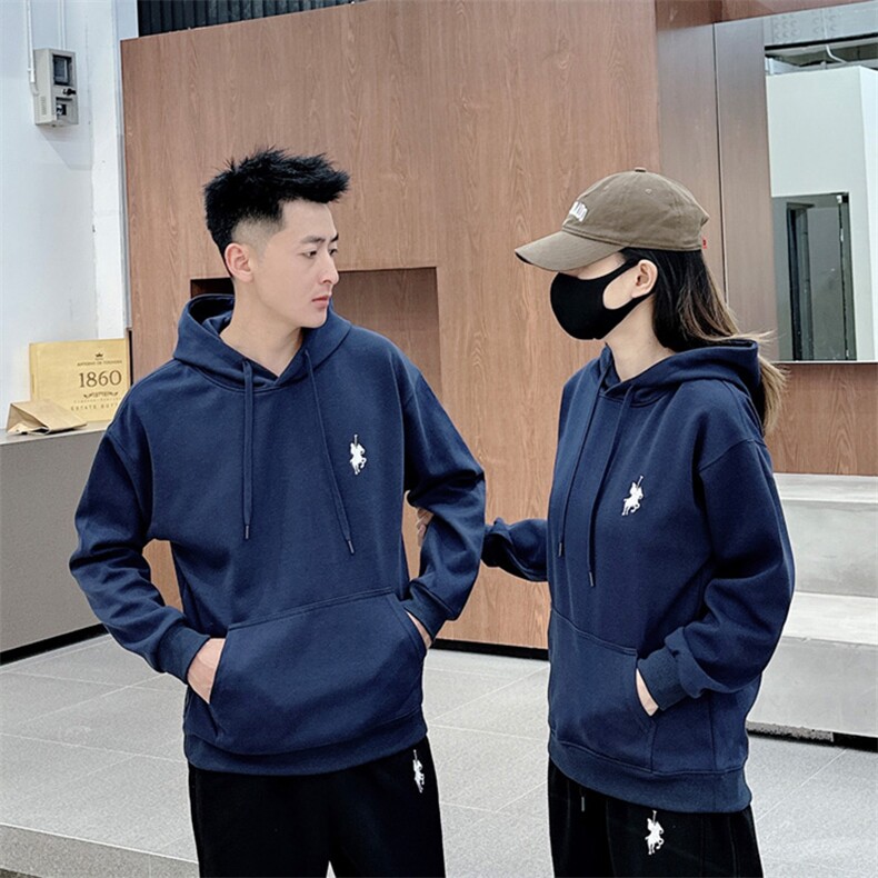 时尚潮流秋季男士宽松长袖卫衣休闲百搭舒适外套男装,男装卫衣,德尔信羊绒