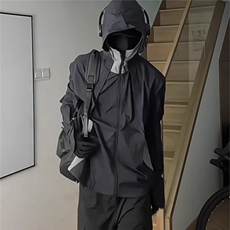 upf50+宋甲撞色防晒服男夏季轻薄防紫外线外套连帽冰丝骑行防晒衣，男装夹克，星座1210-1
