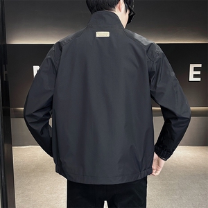 DS-A225-8002秋季新款薄款外套立领帅气青年夹克百搭时尚潮流上衣图片