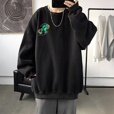 WR情侣印花圆领秋冬卫衣常规P28加绒P38S-5XL支持定制，男装卫衣，星座115A-3