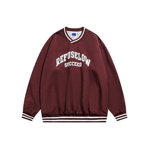 22SS 日系Cityboy城市机能宽松V领套头速干卫衣615-WY030-P85图片