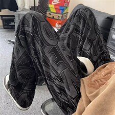 高街ins休闲裤子男秋季新款潮流百搭直筒宽松痞帅阔腿裤ZK92-P35，男装休闲裤，星座1008-1