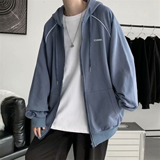 卫衣春秋季潮牌ins港风宽松开衫连帽上衣薄款炸街外套W1756-P35，男装夹克，星座512-4
