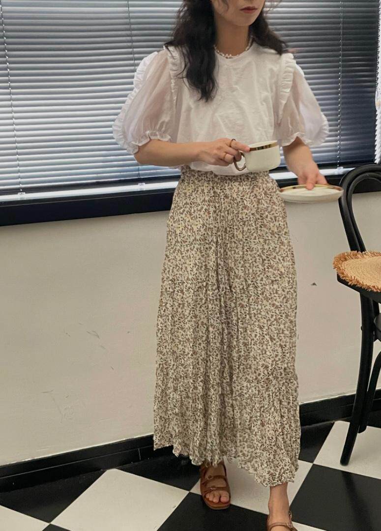 韩系碎花半裙～，女装半身裙，DAP