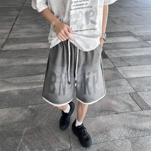 夏季休闲裤男 高街短裤运动五分裤卫裤DK153/P30图片