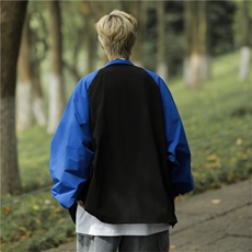 美式复古撞色嘻哈防晒衣外套男女薄款K2544P45，男装夹克，星座1116-2